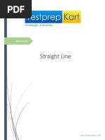 18 Mathematics Straight Line