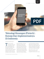 Teknologi Keuangan Di Indonesia Konsep Dan Implementasinya PDF