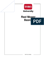 Service Training Reel Mower Basics Sharpening Guide PDF
