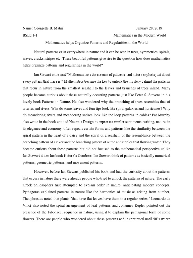 Math in nature pdf image