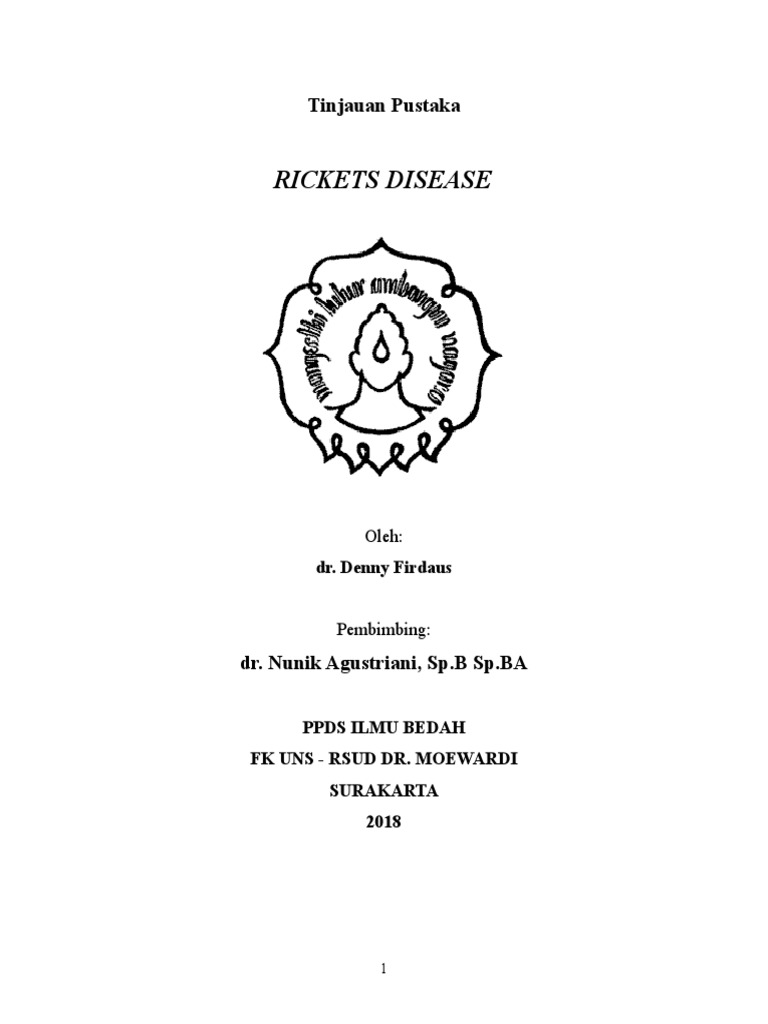 Rickets Disease | PDF