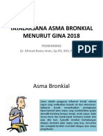 Pengobatan Asma Bronkial Menurut GINA 2018