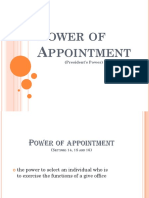 Power of Appointmet