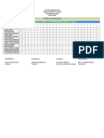 Attendance Sheet For Rehearsal/Meeting 2018: Coro de San Jose