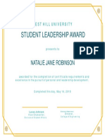 Yellow Student Leadership Award Certificate.pptx