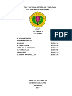 Laporan Metodelogi Penelitian Dan Rancangan Percobaan