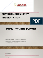 Physical Chemistry Presentation