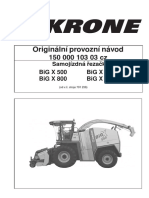 Krone BigX 1000 Navod PDF