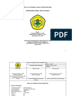 (Termodinamika Metalurgi) : Rencana Pembelajaran Semester (RPS)