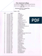 B.SC Computer Science SF List I