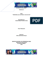 Evidencia 3 Taller Habilidades para Una Buena Comunicación