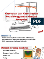 Kesehatan Dan Keselamatan Kerja Menggambar Dengan Komputer