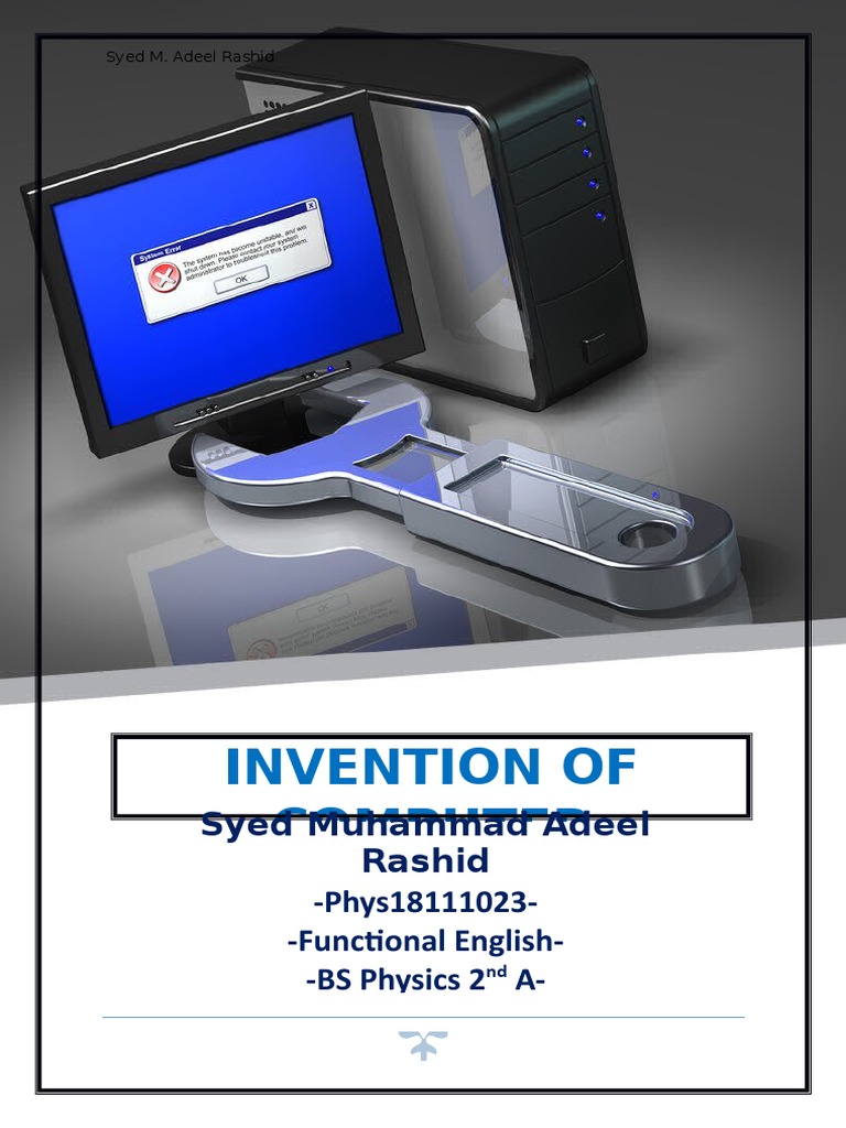 Importance of Computer Invention | PDF