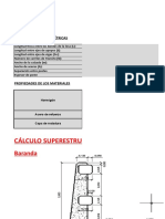 Planilla de Cálculo Puentes