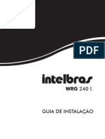 Guia_de_instalação_WRG 240 E - Roteador Wireless 54 Mbps_Português