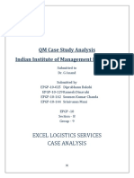 C-1 Excel Logistics Services Case Analysis