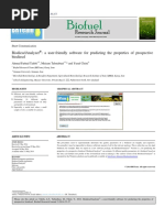 Biodieselanalyzer: A User-Friendly Software For Predicting The Properties of Prospective Biodiesel