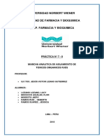 Practica N 7-8 Toxicologia y Quimica Legal 1 PDF