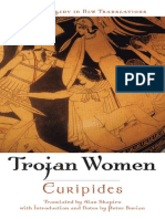 The Trojan Women Greek Tragedy in New Translations