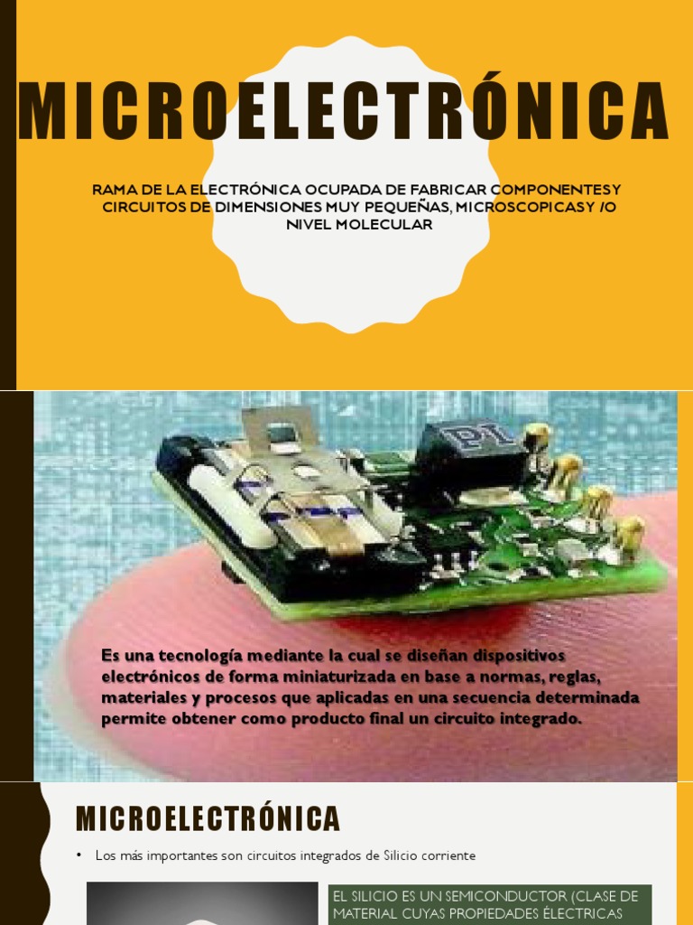 Microelectronica | PDF | Circuito integrado | Electrónica