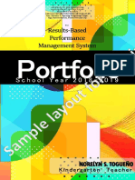 Portfolio: Results-Based Performance Management System