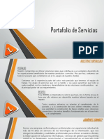 Portafolio de Servicios