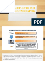 Presupuesto Por Resultados (Ppr) Rocio Rodriguez Rengifo