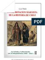 La colonización española en Chile