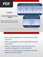 Using Conjoint Analysis To Identify Value Trade-Offs and Define Prices