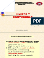 Limite de Funciones PDF