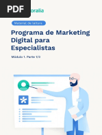 Marketing para especialistas