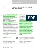 Medical Education in Review: Assessing Patient-Centred Communication in Teaching: A Systematic Review of Instruments