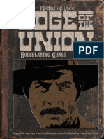 Fistful of Dice - Edge of The Union RPG PDF