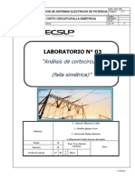 Lab. 3 Analisis de Corto Circuito