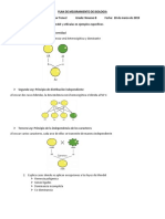 PLAN DE MEJORAMIENTO DE Biologia