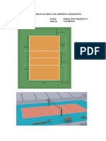 Gambar Lapangan Bola Voli Beserta Ukurannya