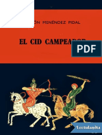 El Cid Campeador - Ramon Menendez Pidal PDF