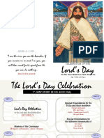 Sample of Program for The Lord's Day