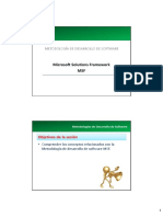 Metodología de Desarrollo de Software MSF