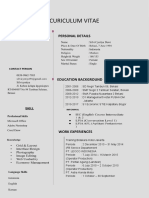 Curiculum Vitae Kreatif