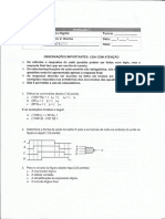 Gabarito Da Avaliação I de Eletrônica Digital PDF