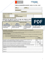 Ficha de Monitoreo Desempeño Docente Cetpro 2