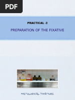 Practical - 2: Preparation of The Fixative