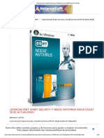 Licencias Eset Smart Security y Nod32 Antivirus 8 - 9 - 10 JULIO 2018 PDF