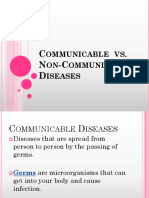 C - N - C D: Ommunicable Vs ON Ommunicable Iseases