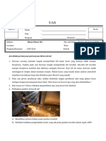 Soal UAS DASAR-DASAR K3