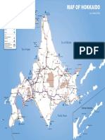 Hokkaido Map PDF