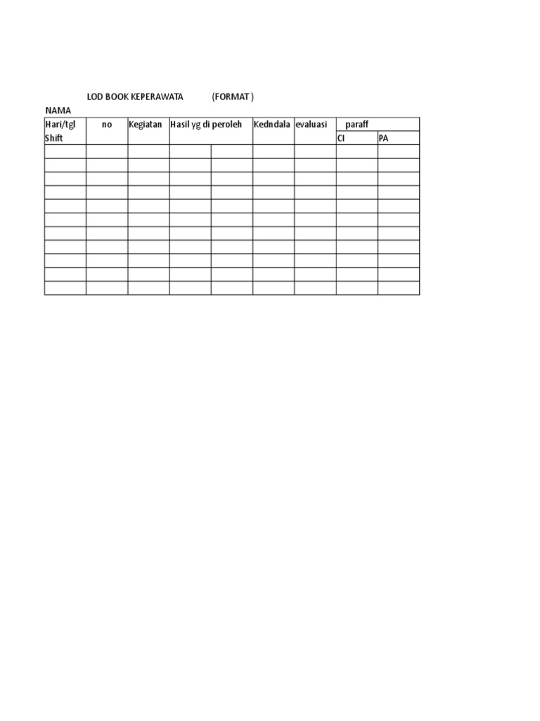 Log Book PDF