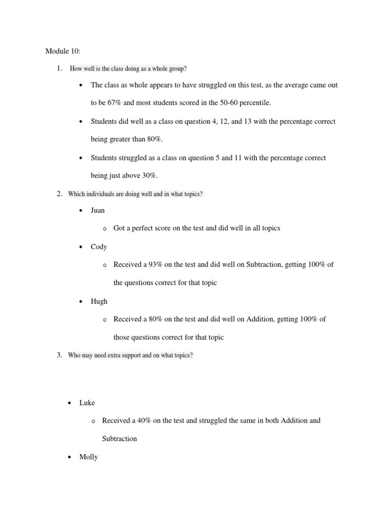 Module 10 | PDF