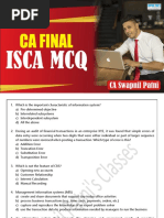 604 CA Final ISCA MCQ - by CA Swapnil Patni PDF